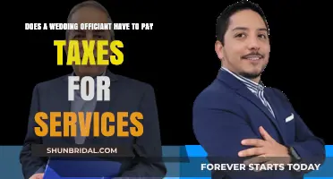 Wedding Officiants and Taxes: Understanding Your Financial Responsibilities