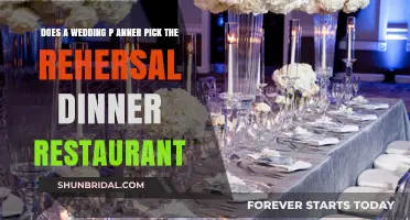 Wedding Planner's Role: Rehearsal Dinner Restaurant Pick?