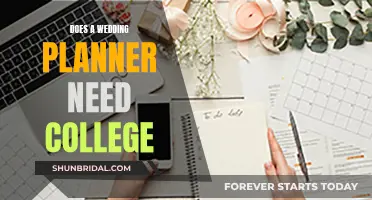 Do Wedding Planners Need College Degrees?