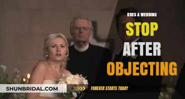 The Wedding Objection: What Happens Next?