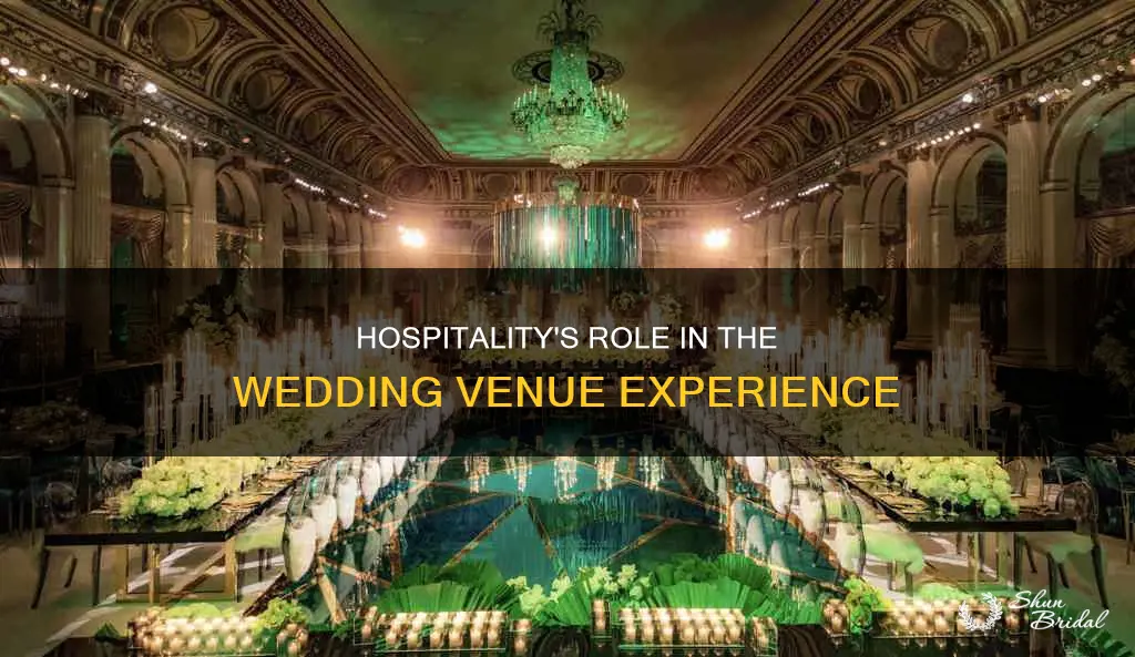 does a wedding venue fall under hospitality