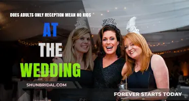 Adult-Only Weddings: No Kids Allowed