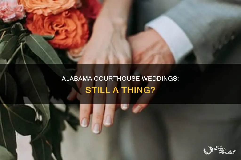 does alabama still do courthouse weddings