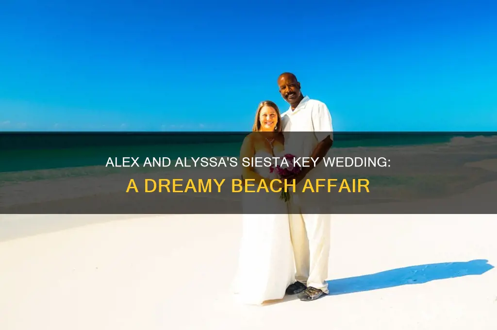does alex and alyssa wedding siesta key