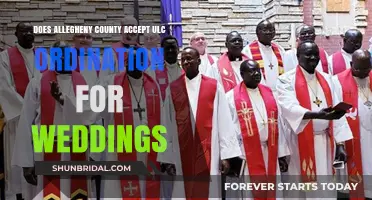 ULC Wedding Officiation: Allegheny County's Stance