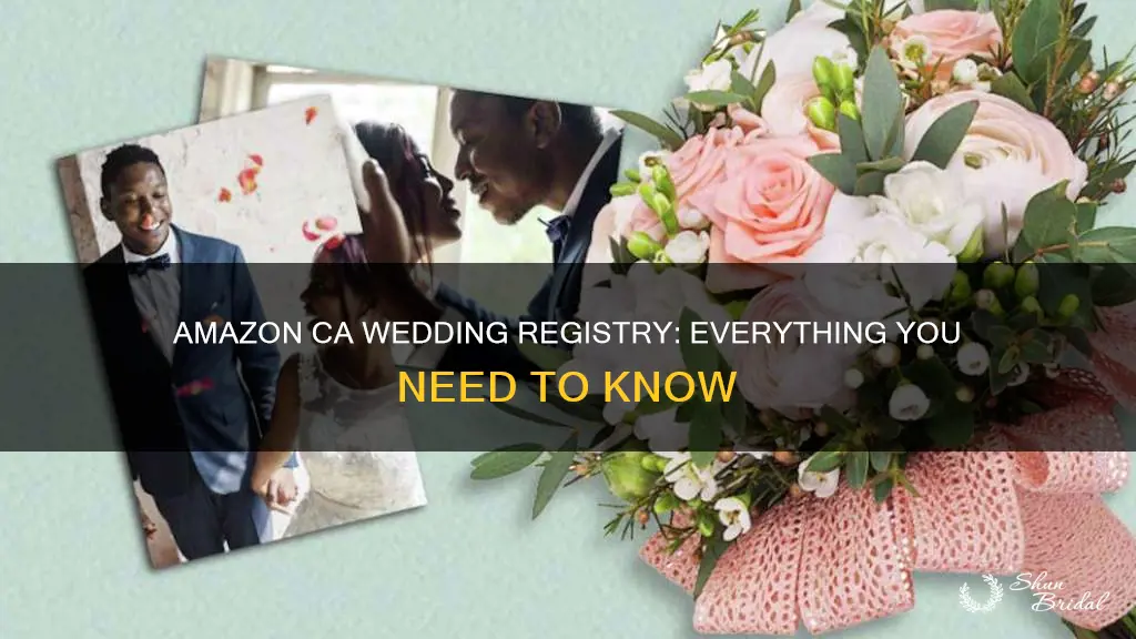 does amazon ca have a wedding registry