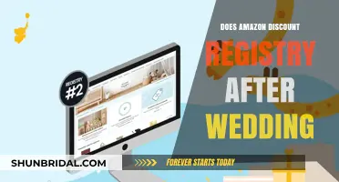 Amazon Wedding Registry: Do Discounts Exist Post-Wedding?