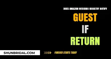Amazon Wedding Registry: Guest Notifications for Returns Explained