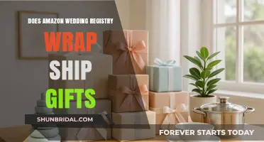 Amazon Wedding Registry Gift Wrapping and Shipping Explained