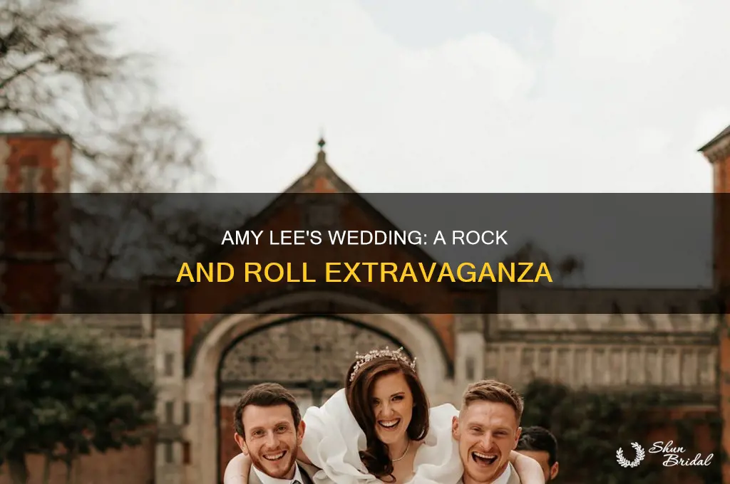 does amy lee have wedding