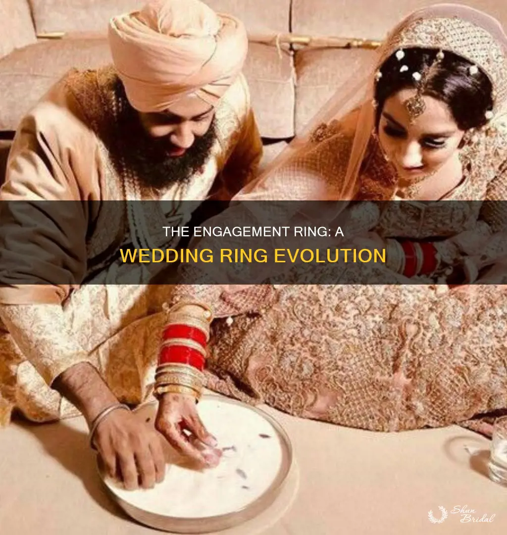 does an engagement ring become a wedding ring