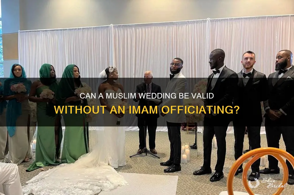 does an iman have to officiate a muslim wedding