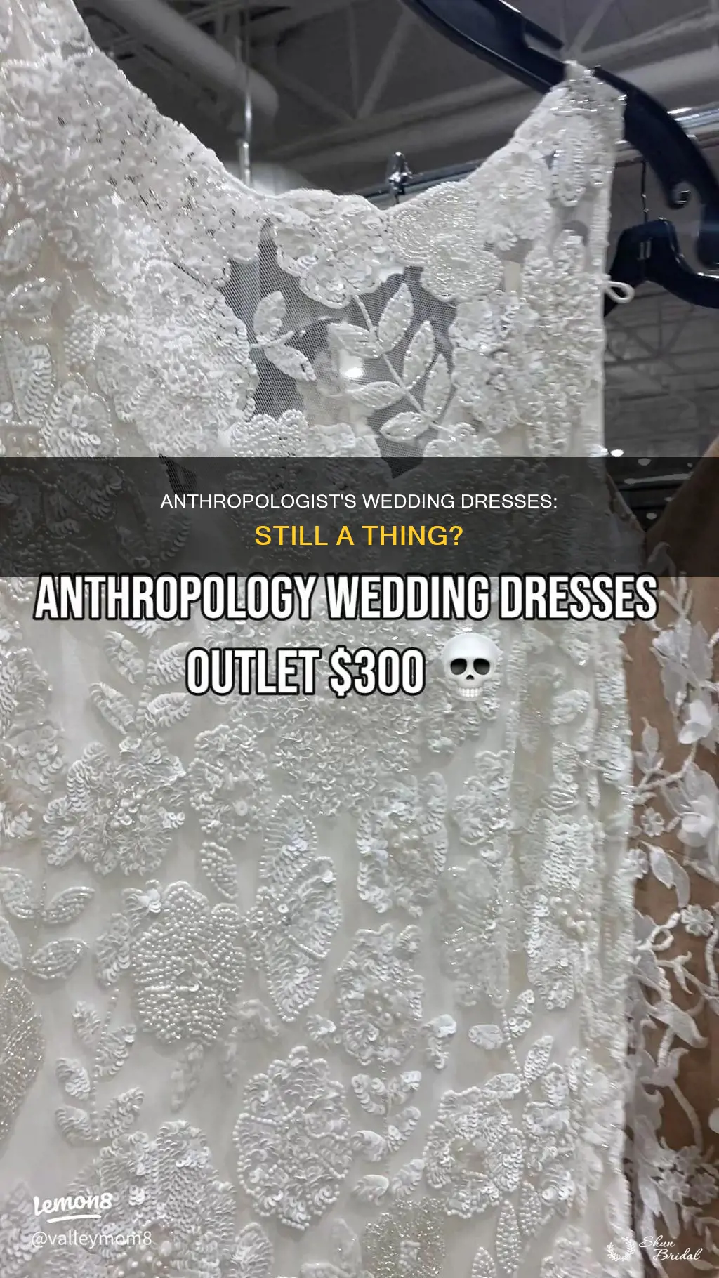 does anthropologist still sell wedding dresses