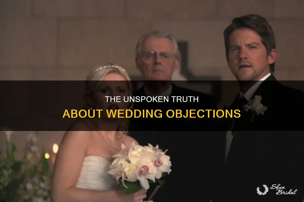 does anyone actually object at weddings