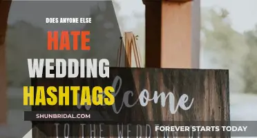 The Unnecessary Wedding Hashtag Trend: Why Do We Need Them?