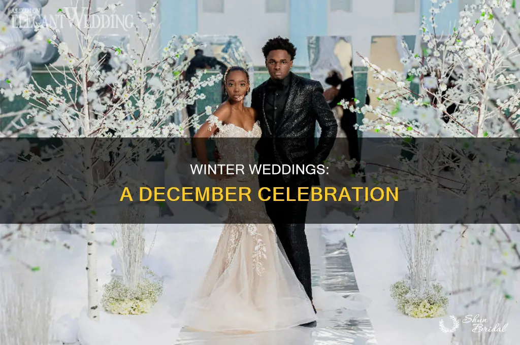does anyone have weddings in december