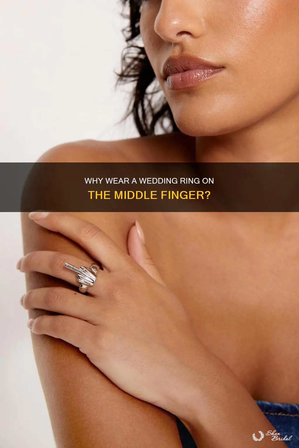 does anyone put a wedding ring on the middle finger