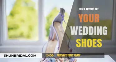 Your Wedding Shoes: Visible or Not?