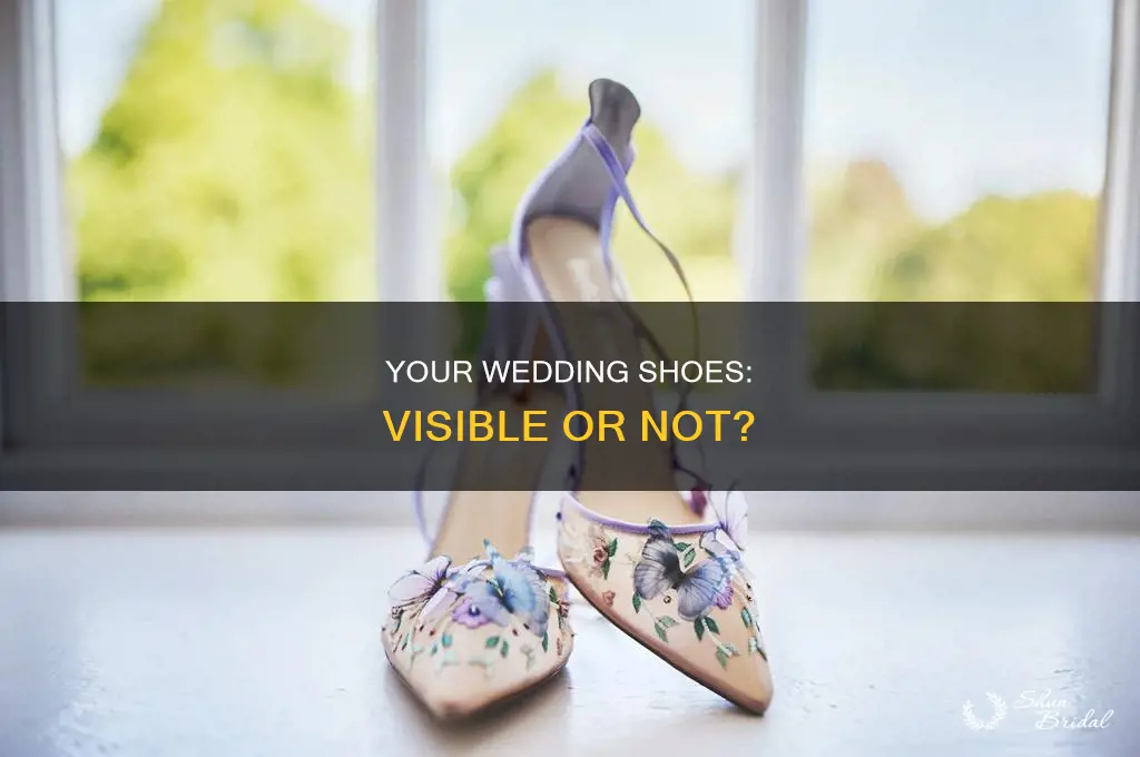 does anyone see your wedding shoes