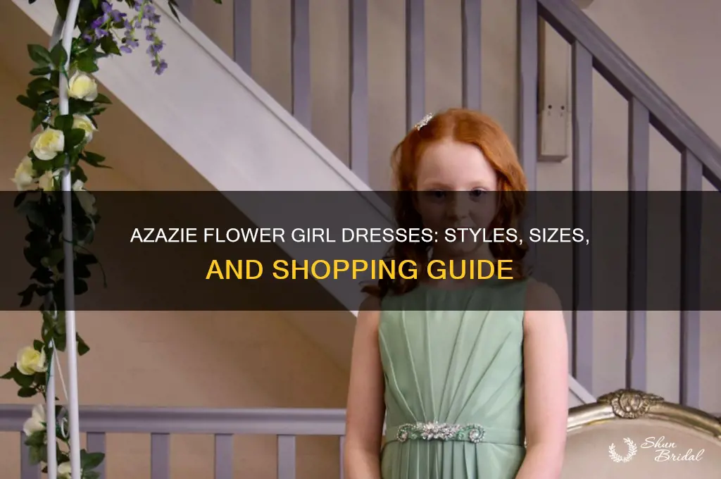 does azazie have flower girl dresses