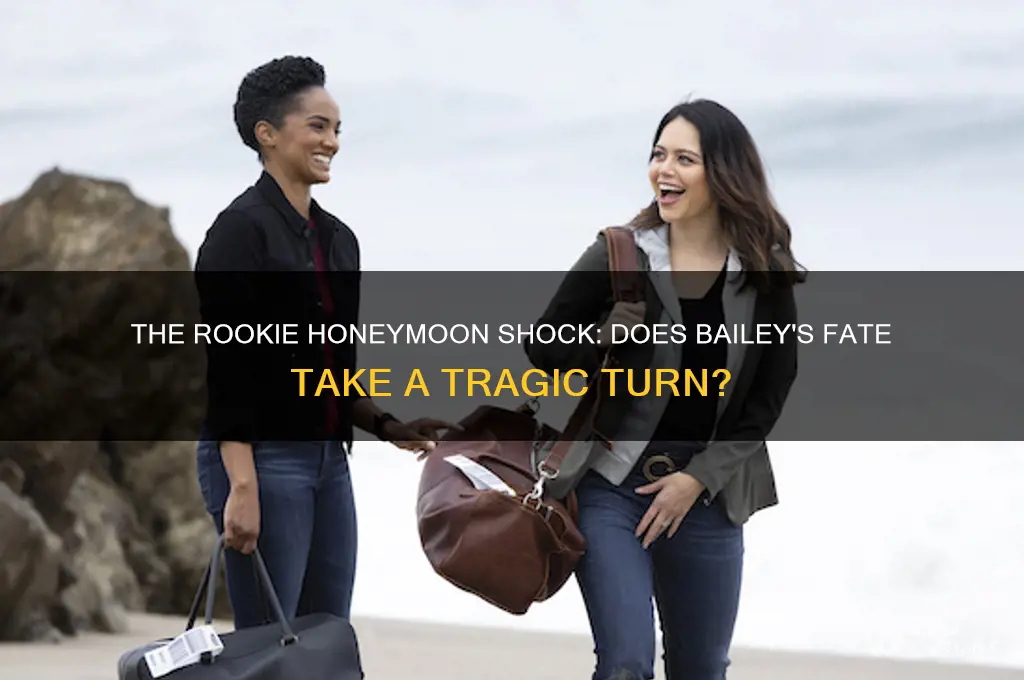 does bailey die on the rookie during thei honeymoon