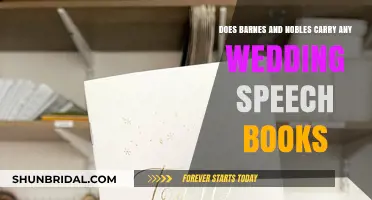 Barnes & Noble's Wedding Speech Book Collection