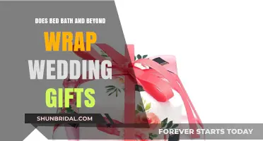 Does Bed Bath & Beyond Offer Wedding Gift Wrapping Services?