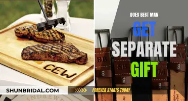 Best Man's Gift: Separate or Not?