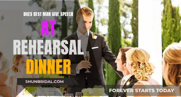 Best Man's Rehearsal Dinner Speech: To Give or Not?