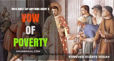 Biblical Insights on Poverty Vows: Exploring Scripture's Teachings and Relevance