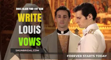 Blair Discovers Dan's Secret: Writing Louis' Vows in Gossip Girl