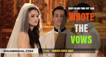 Blair Discovers Dan's Secret: The Truth Behind the Vows