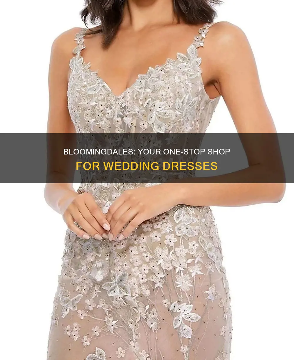 does bloomingdales sell wedding dresses