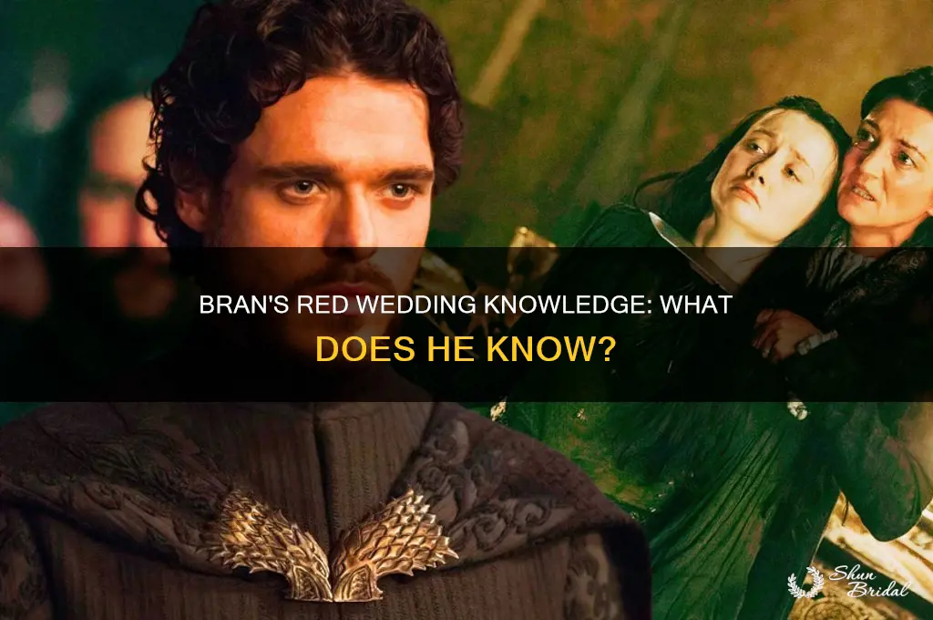 does bran know about the red wedding