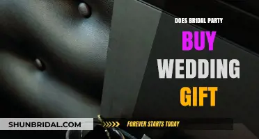 Bridal Party Gift Etiquette: Should They Buy a Wedding Gift?