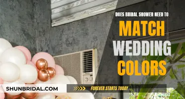 Bridal Shower: Matching Wedding Colors or Creative Freedom?