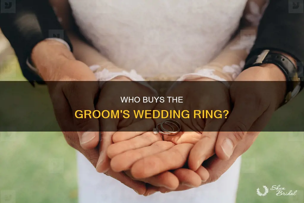 does bride buy groom wedding ring