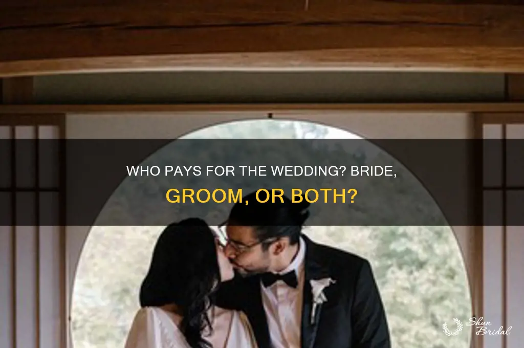 does bride or groom pay for wedding