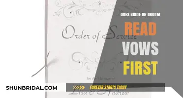 Who Goes First? Bride or Groom Reading Vows Tradition Explained