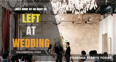 Where Should the Bride Sit at Her Wedding?