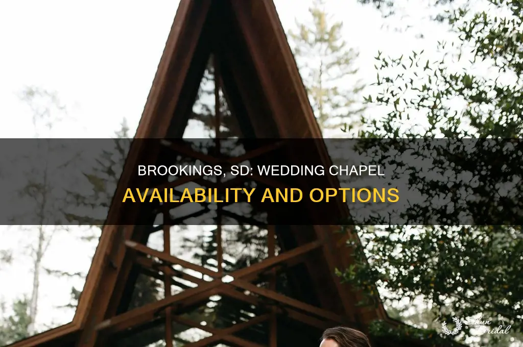 does brookings sd have a wedding chapel