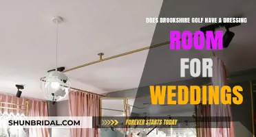 Brookshire Golf Course Wedding Dressing Room Availability
