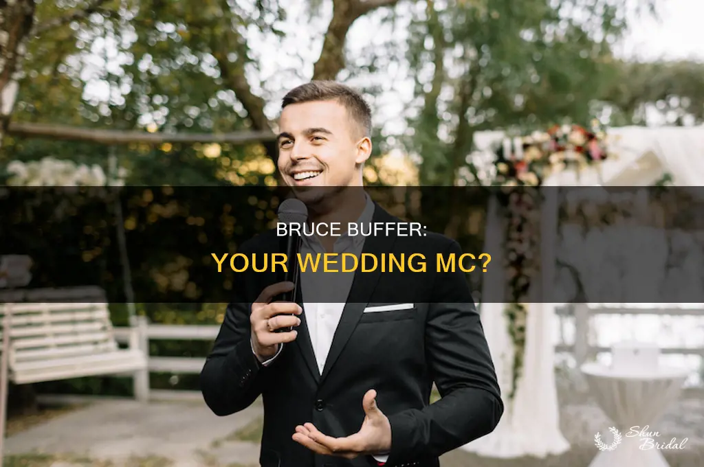 does bruce buffer do weddings