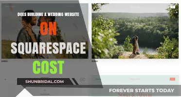 How Much Does a Squarespace Wedding Website Cost?