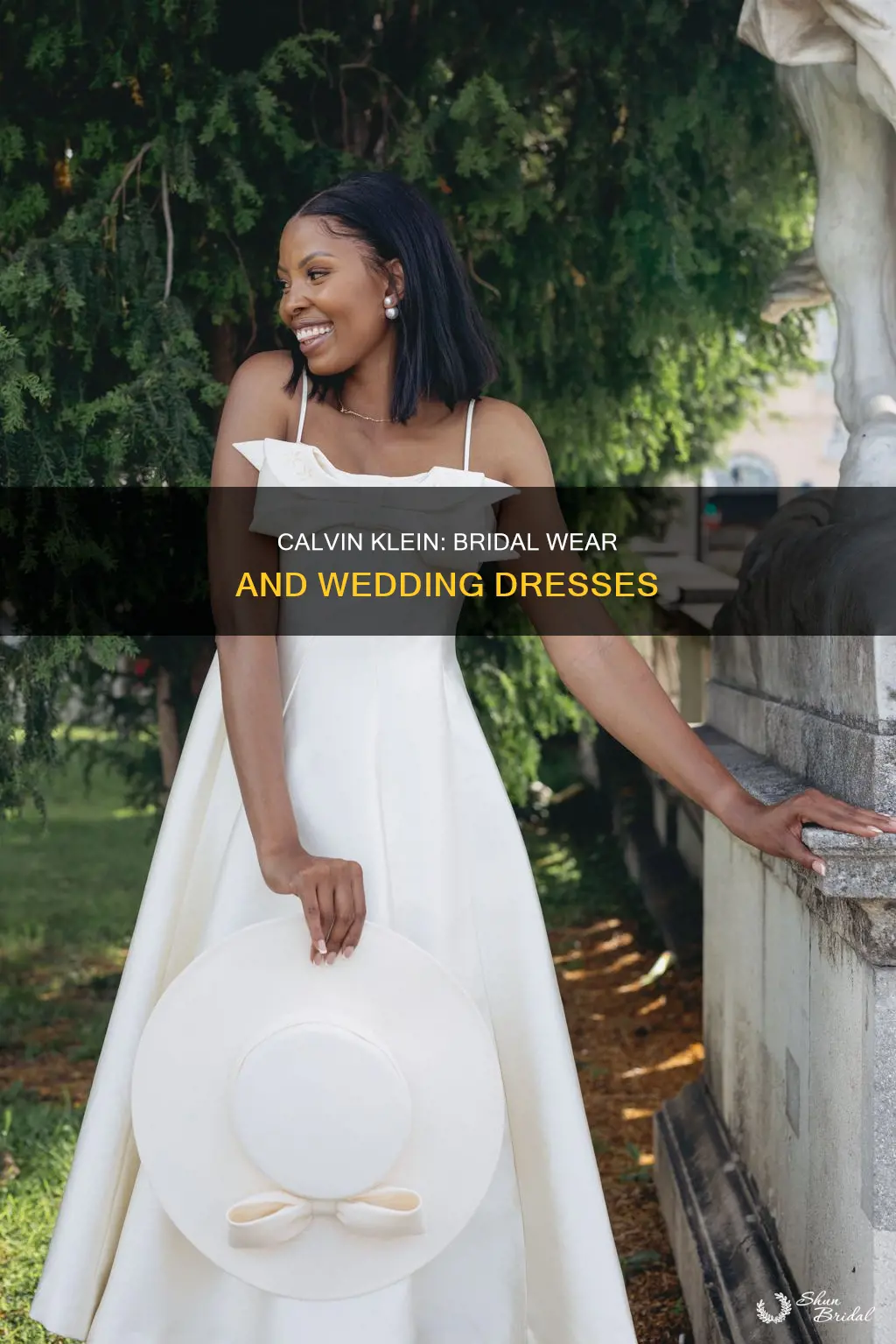 does calvin klein make wedding dresses