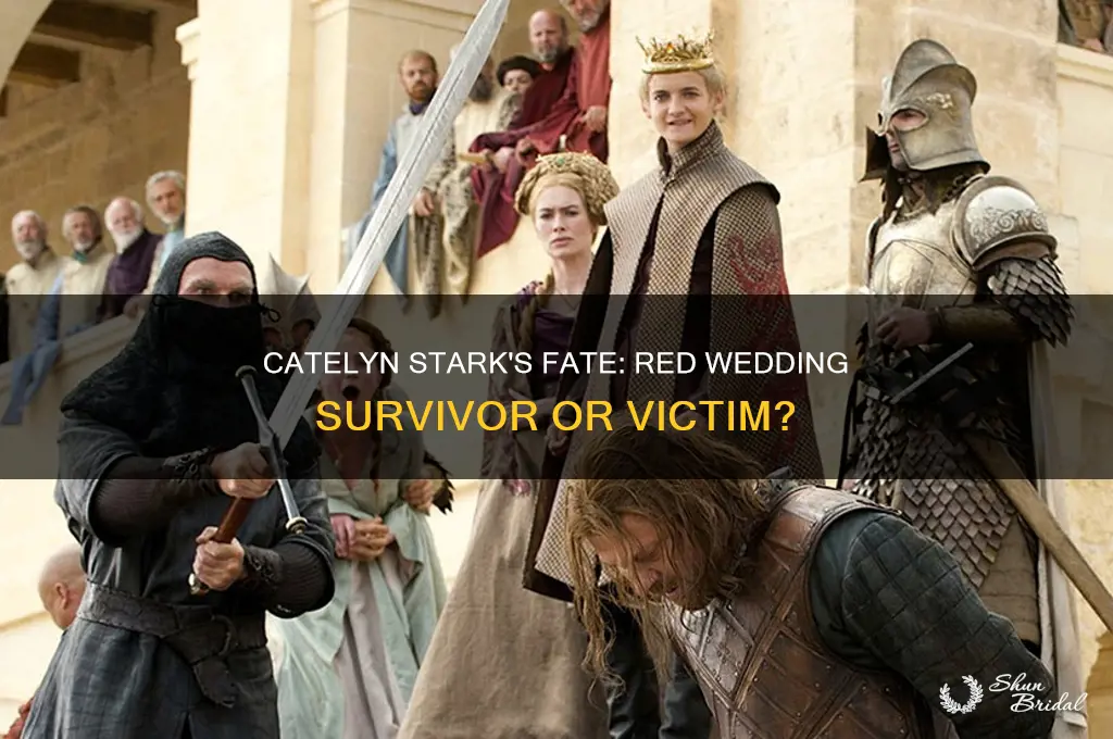 does catelyn stark die at the red wedding