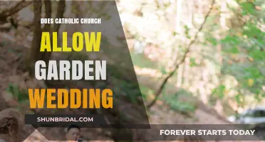 Garden Weddings: Catholic Church Approval?