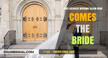 The Bride's Entrance: Catholic Wedding Traditions