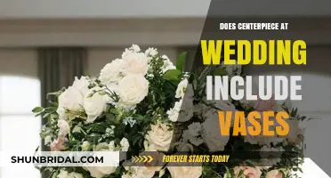 Vases and Centerpieces: What's Included in Wedding Decor?
