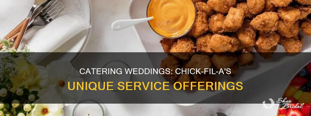 does chick fil a cater weddings
